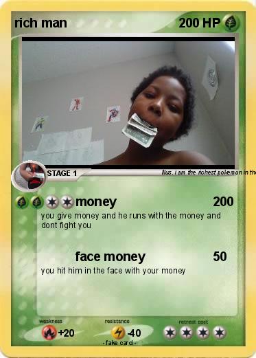 Pokemon rich man