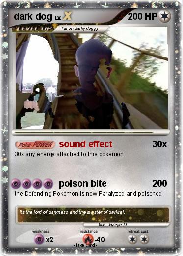 Pokemon dark dog