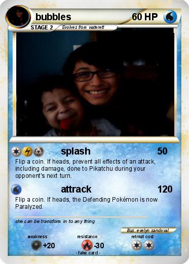 Pokemon bubbles