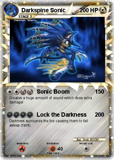 Pokemon Darkspine Sonic