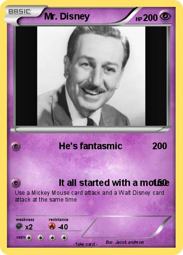 Pokemon Mr. Disney