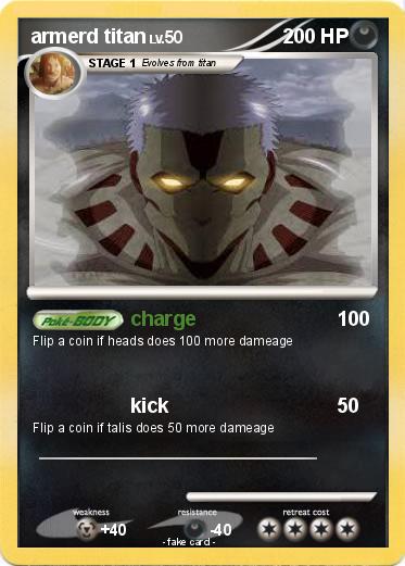 Pokemon armerd titan