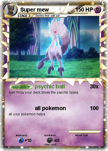 Pokemon Super mew