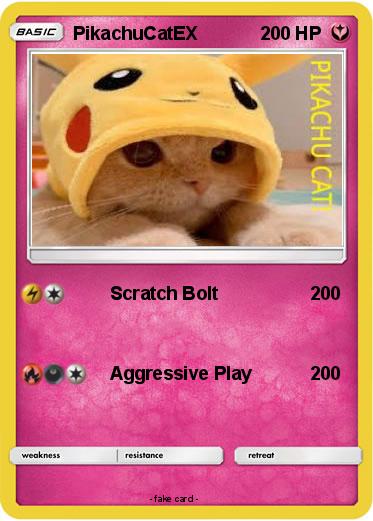 Pokemon PikachuCatEX