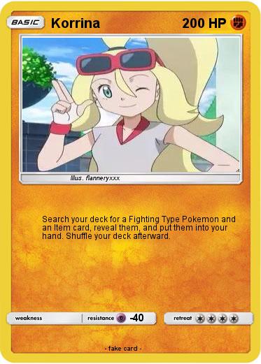 Pokemon Korrina