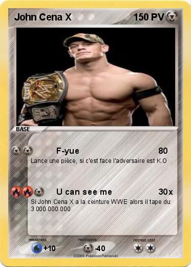 Pokemon John Cena X