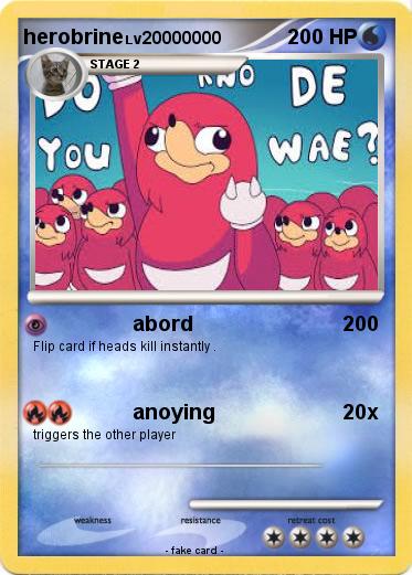 Pokemon herobrine