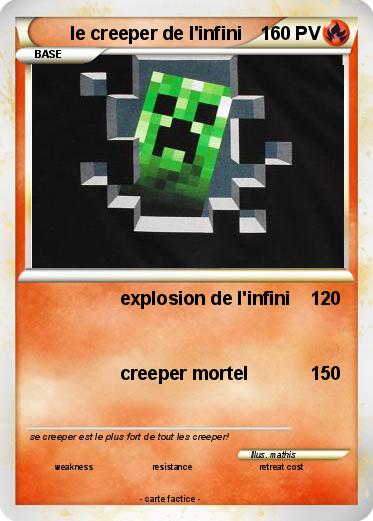 Pokemon le creeper de l'infini