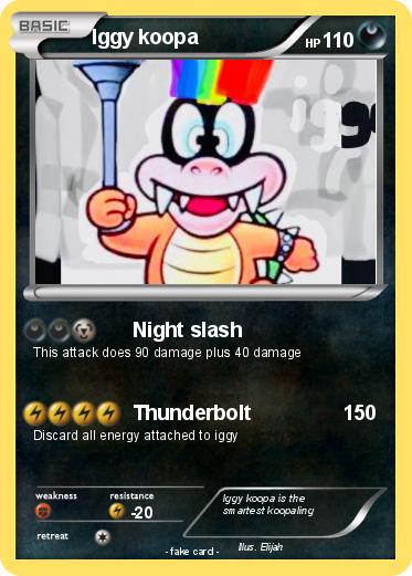 Pokemon Iggy koopa