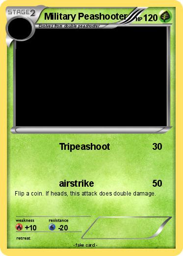 Pokemon Military Peashooter