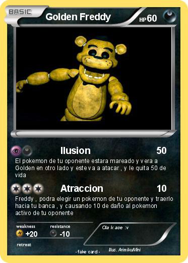 Pokemon Golden Freddy
