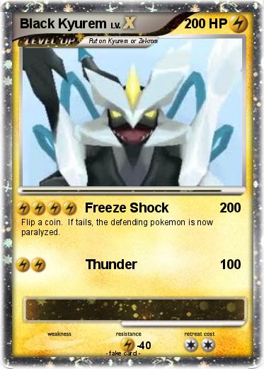 Pokemon Black Kyurem