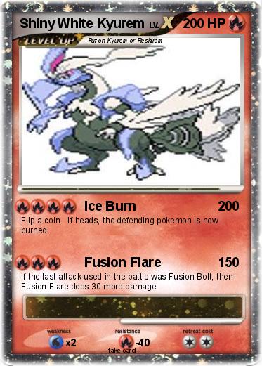 Pokemon Shiny White Kyurem