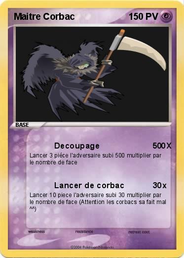 Pokemon Maitre Corbac