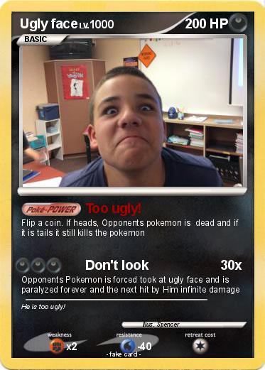 Pokemon Ugly face