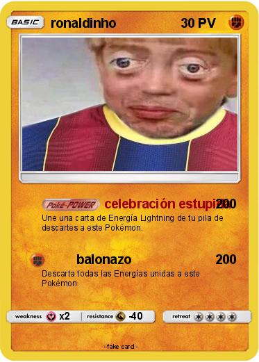 Pokemon ronaldinho