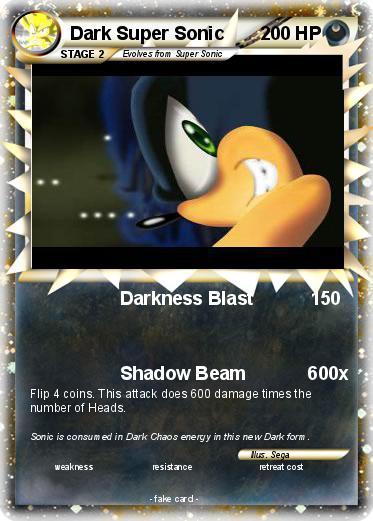 Pokemon Dark Super Sonic