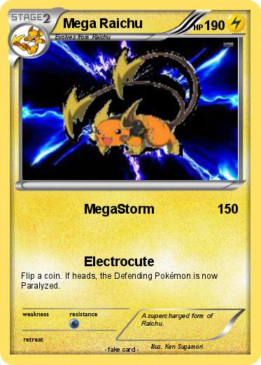 Pokemon Mega Raichu