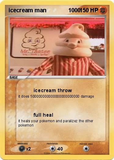 Pokemon icecream man              1000