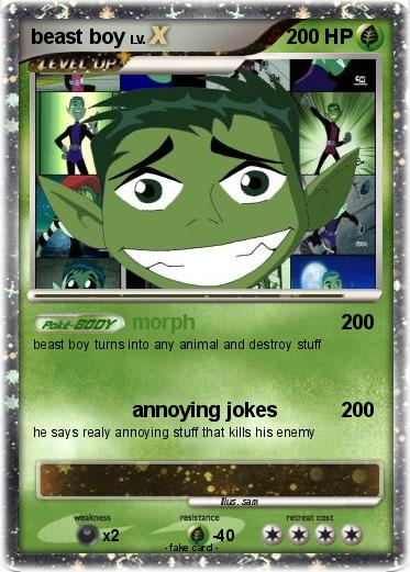 Pokemon beast boy