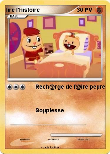 Pokemon lire l'histoire