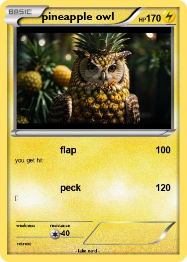 Pokemon pineapple owl