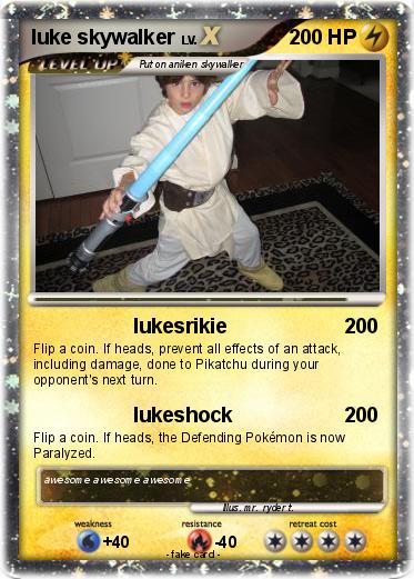 Pokemon luke skywalker