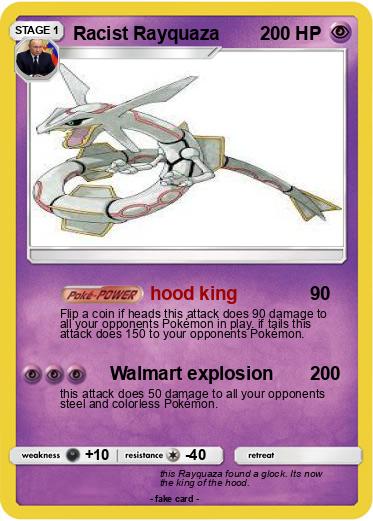 Pokemon Racist Rayquaza