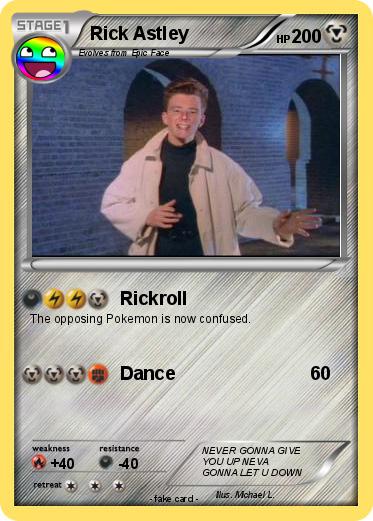 Pokemon Rick Astley