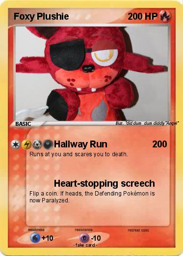 Pokemon Foxy Plushie