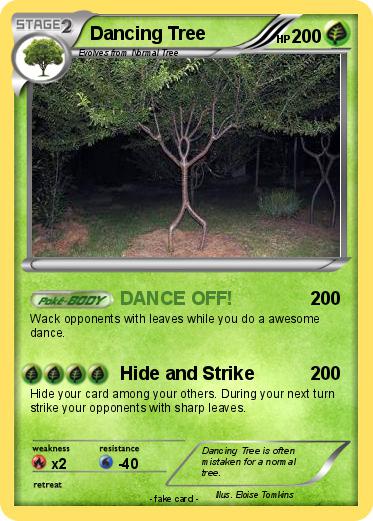 Pokemon Dancing Tree