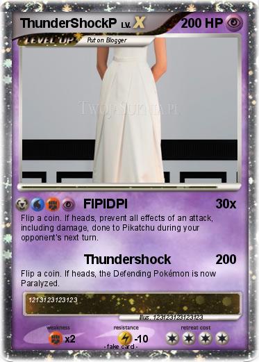 Pokemon ThunderShockP