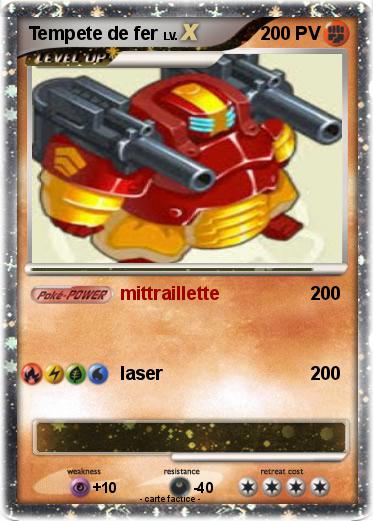 Pokemon Tempete de fer