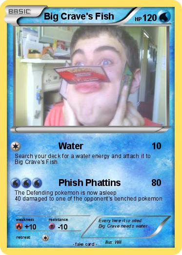 Pokemon Big Crave's Fish