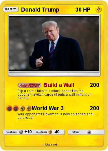 Pokemon Donald Trump