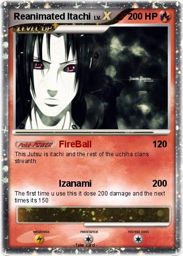 Pokemon Reanimated Itachi