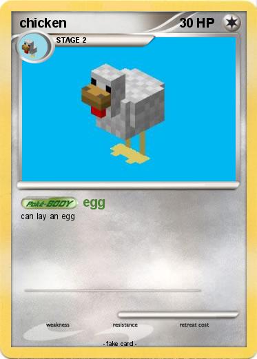 Pokemon chicken