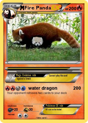 Pokemon Fire Panda