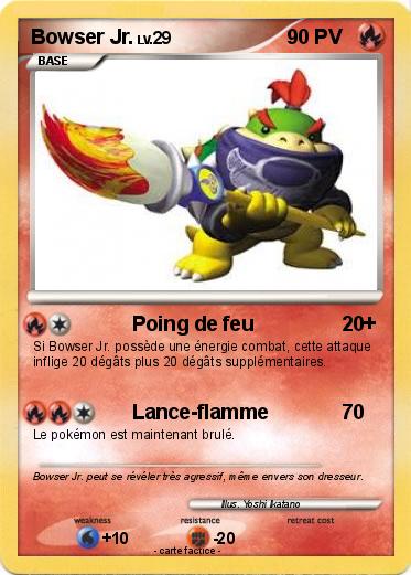 Pokemon Bowser Jr.