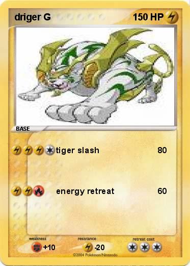 Pokemon driger G