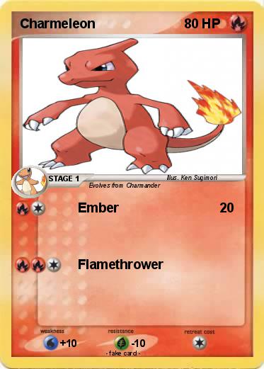 Pokemon Charmeleon