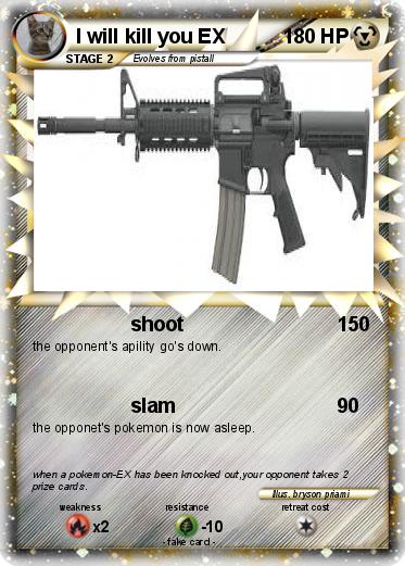 Pokemon I will kill you EX