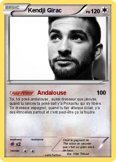 Pokemon Kendji Girac