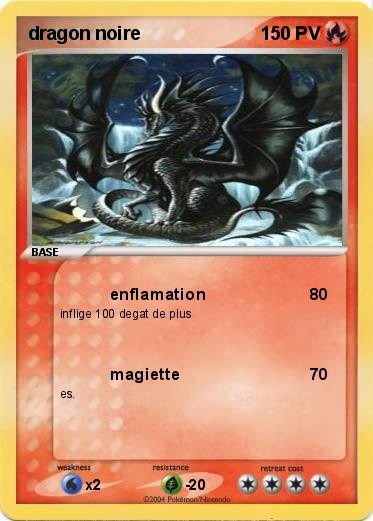 Pokemon dragon noire