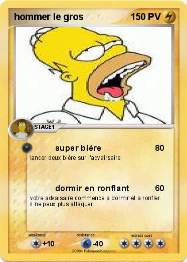 Pokemon hommer le gros