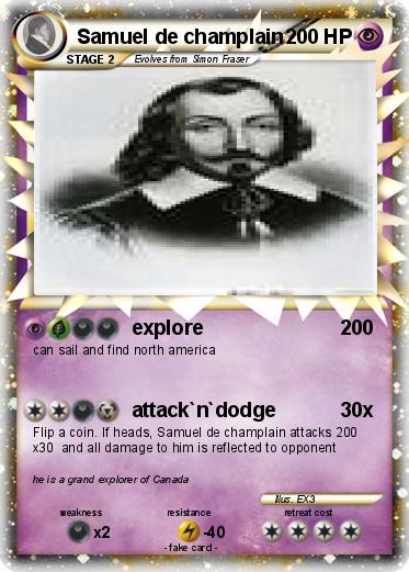 Pokemon Samuel de champlain