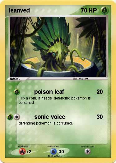 Pokemon leanved