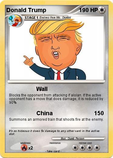 Pokemon Donald Trump
