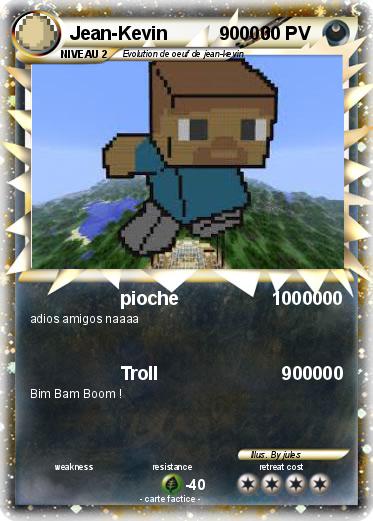 Pokemon Jean-Kevin          90000
