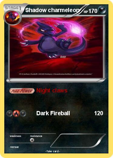 Pokemon Shadow charmeleon